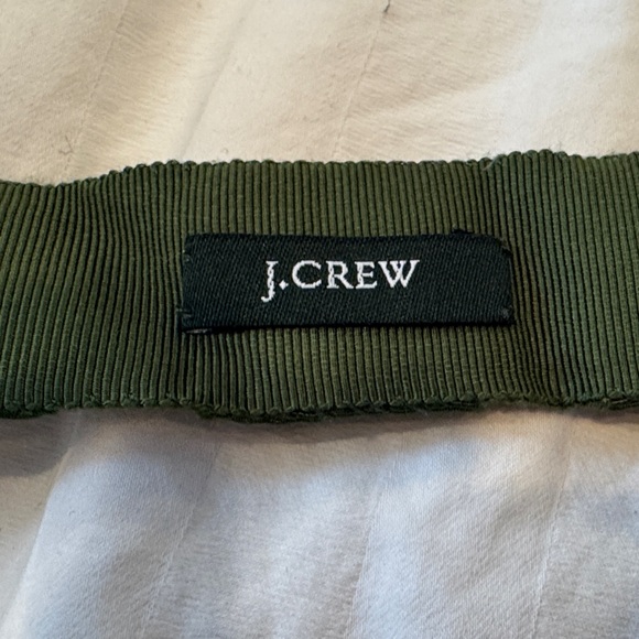 LIKE NEW! J. Crew Green Grosgrain Ribbon Belt with Jewels - Picture 4 of 4